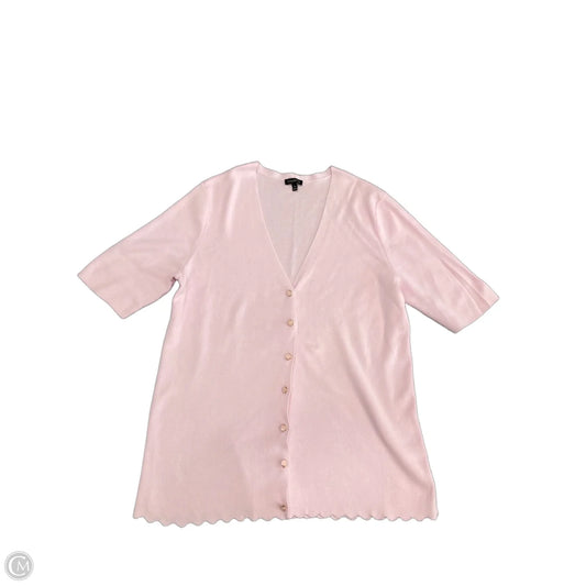 Cardigan By Talbots In Pink, Size: M