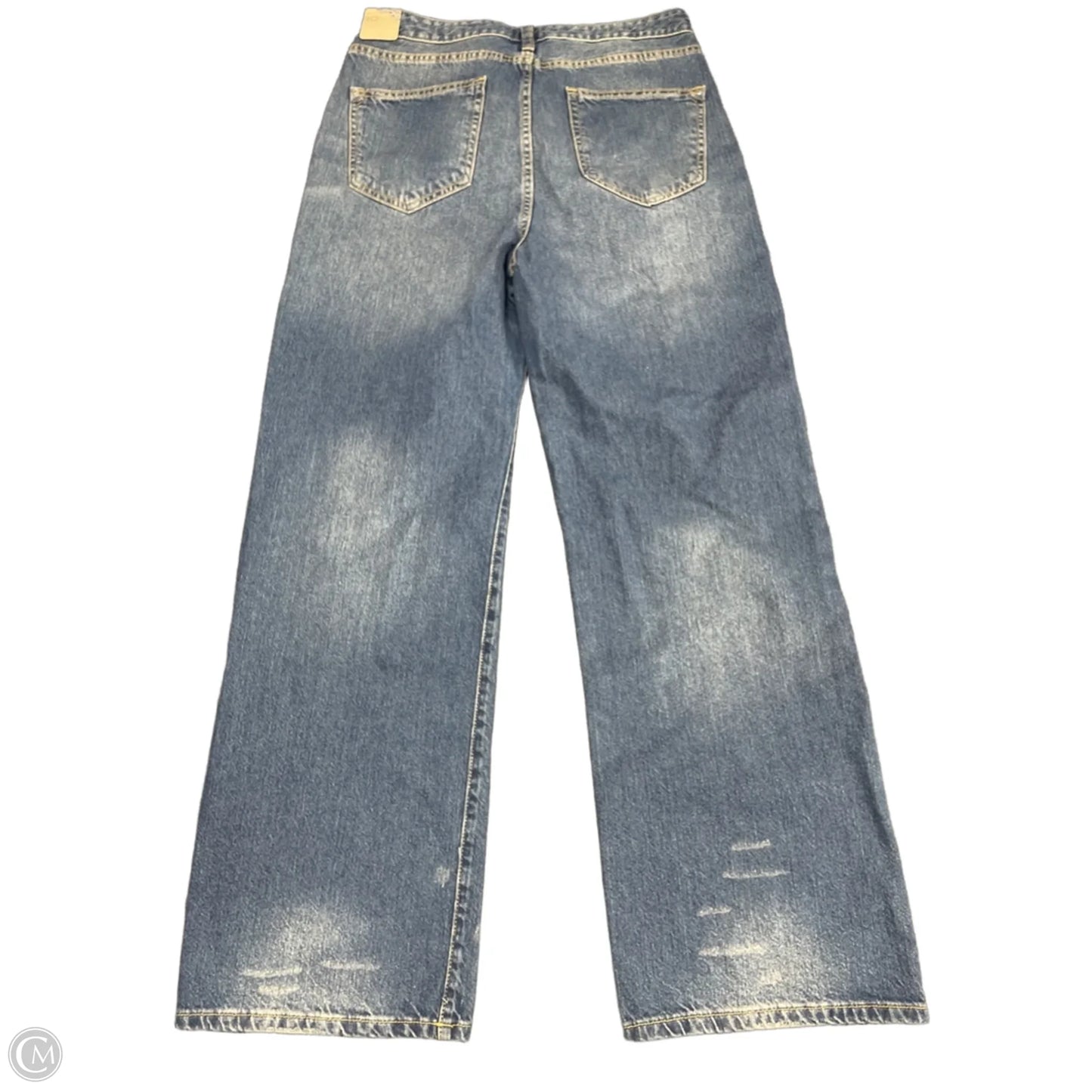 Jeans Boyfriend By Pilcro In Blue Denim, Size: 10