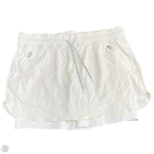Athletic Shorts By Athleta In Cream, Size: 12