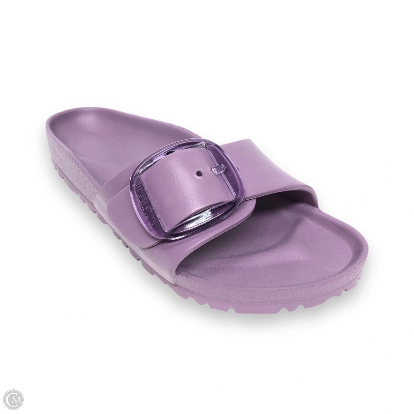 Sandals Flats By Birkenstock In Purple, Size: 6