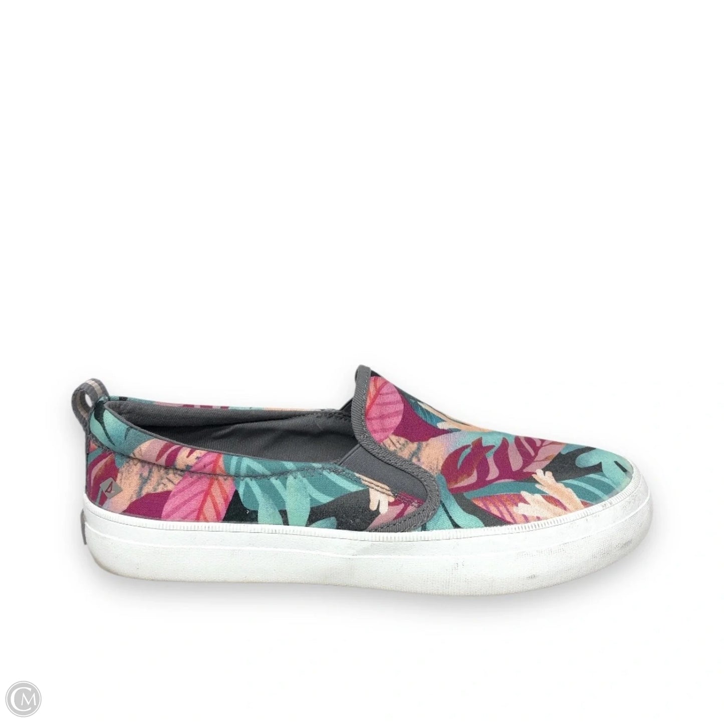 Shoes Sneakers By Sperry In Tropical Print, Size: 7
