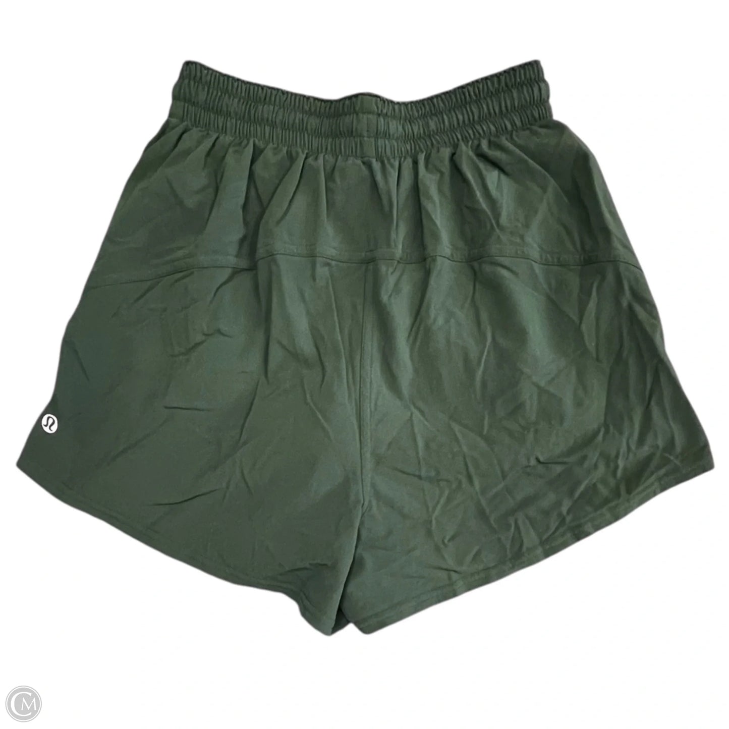Athletic Shorts By Lululemon In Green, Size: 0