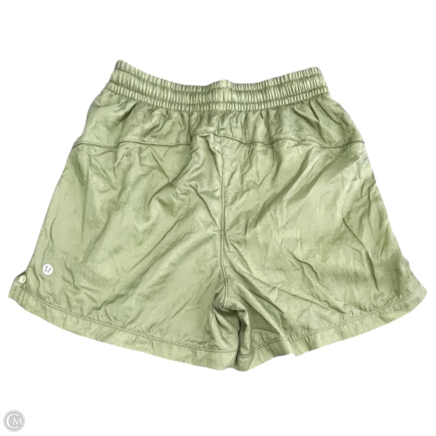 Athletic Shorts By Lululemon In Green, Size: Xxsp