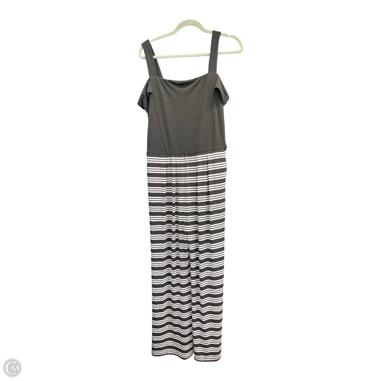 Jumpsuit By Chicos In Black & White, Size: M