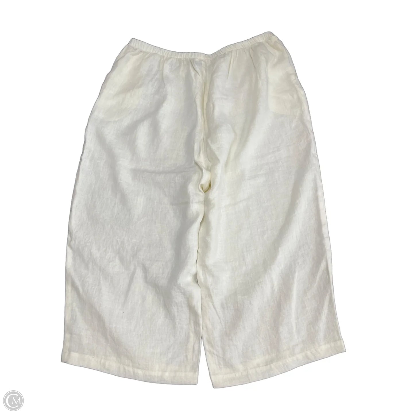 Pants Linen By Flax In Beige, Size: 3x