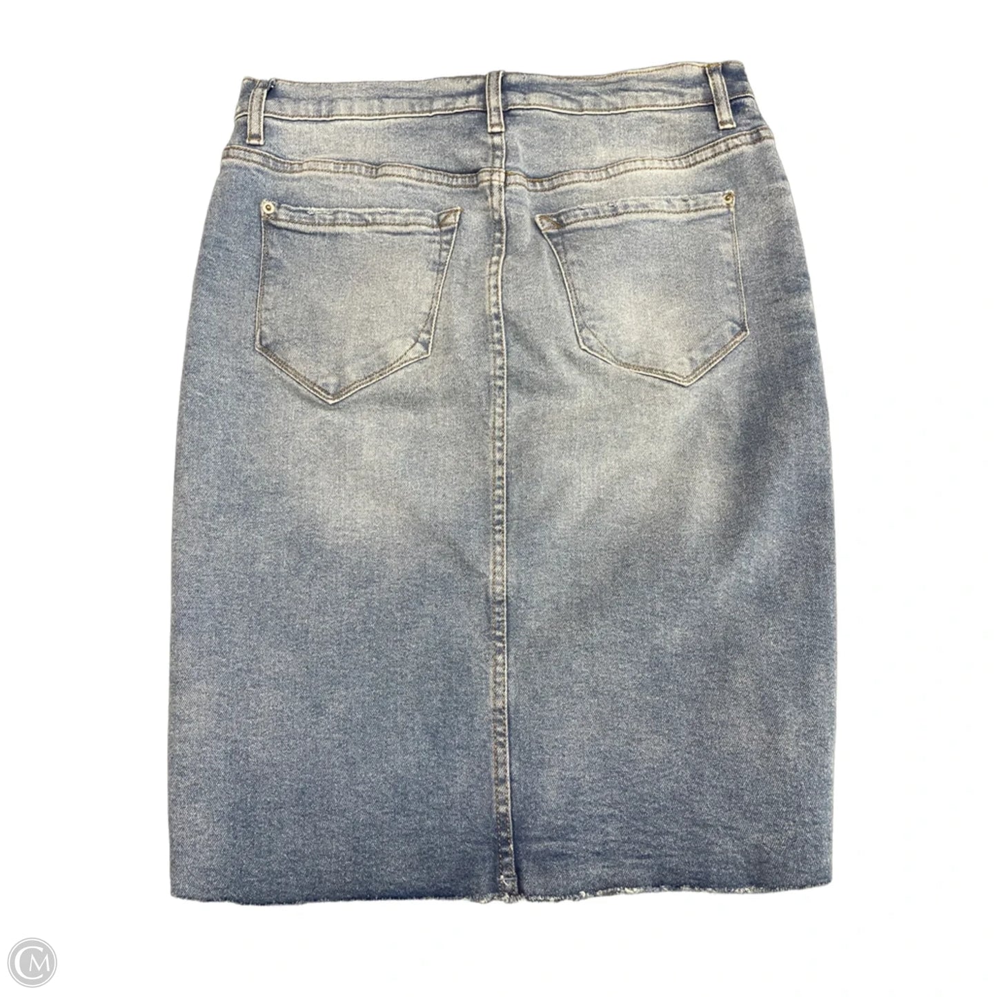 Skirt Mini & Short By Kensie In Blue Denim, Size: 4