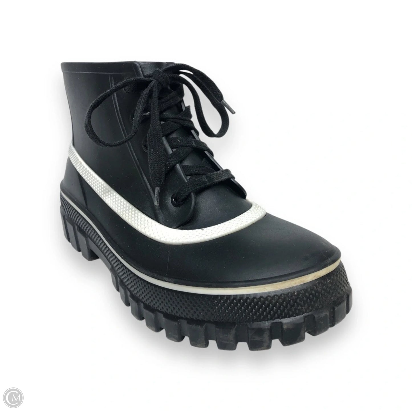 Boots Luxury Designer By Givenchy In Black, Size: 10.5