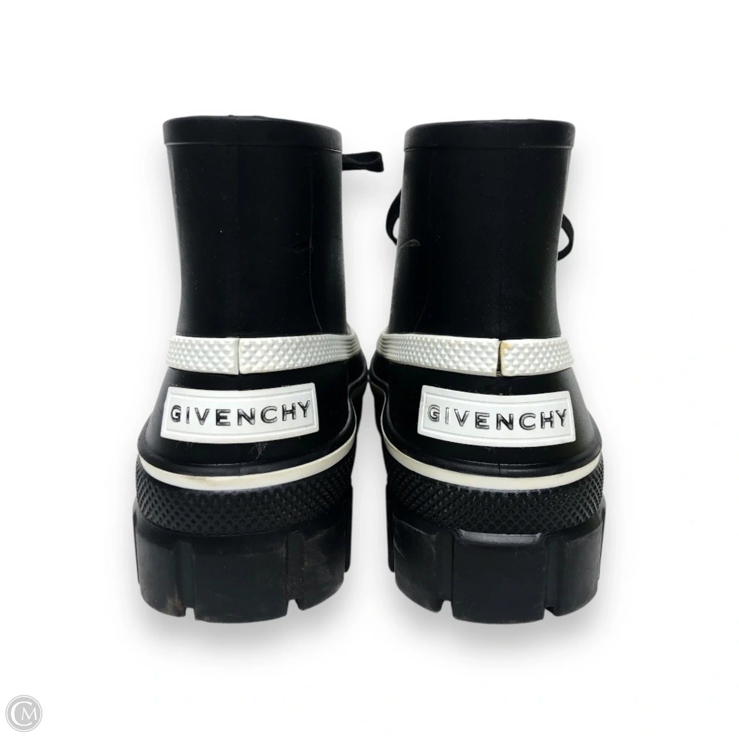 Boots Luxury Designer By Givenchy In Black, Size: 10.5