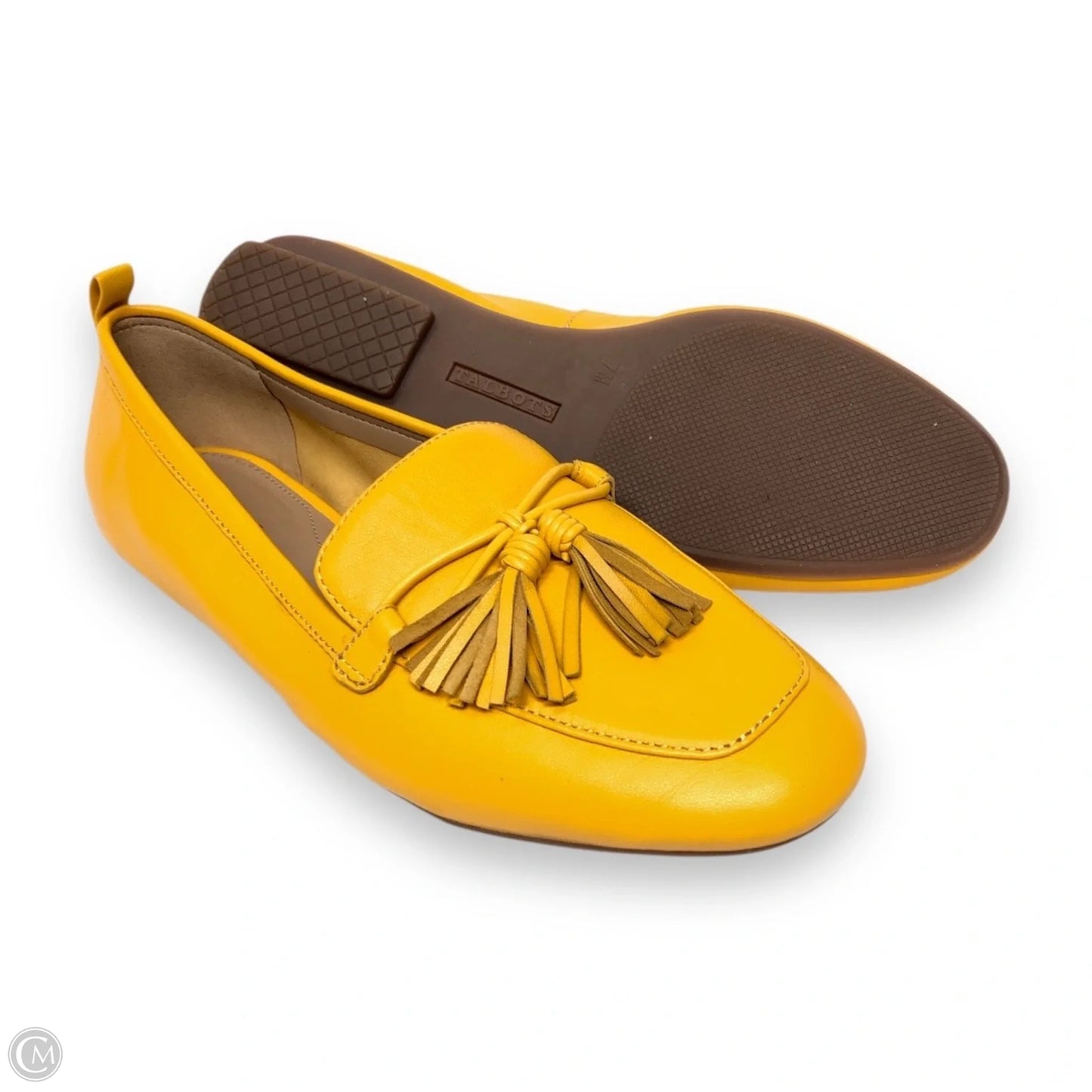Shoes Flats By Talbots In Yellow, Size: 7