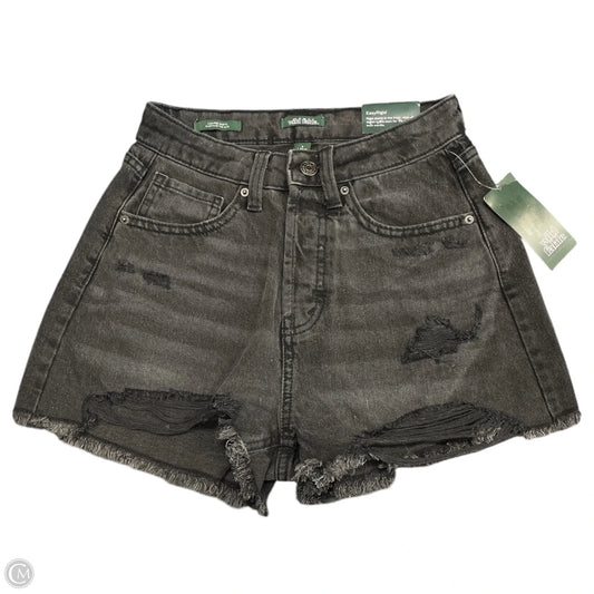 Shorts By Wild Fable In Black Denim, Size: 0