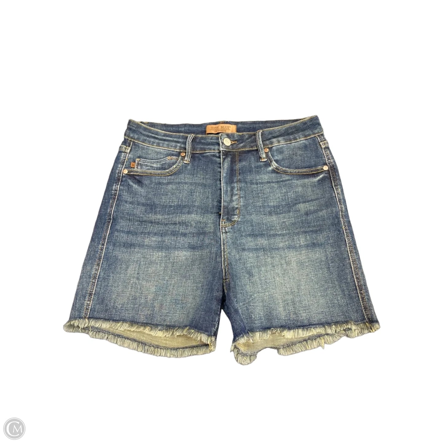 Shorts By Judy Blue In Blue Denim, Size: L