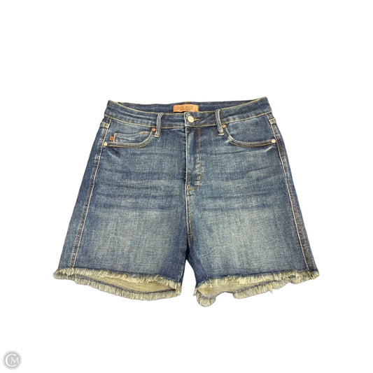 Shorts By Judy Blue In Blue Denim, Size: L