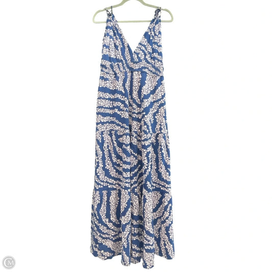 Dress Casual Maxi By Patrons Of Peace In Blue & Pink, Size: M