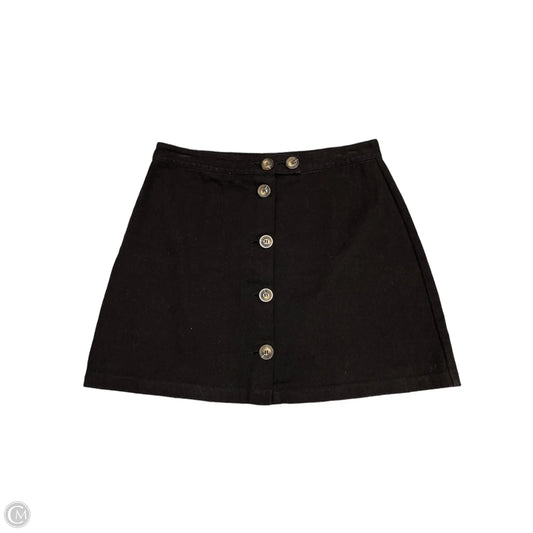 Skirt Mini & Short By Chelsea And Violet In Black Denim, Size: Xl