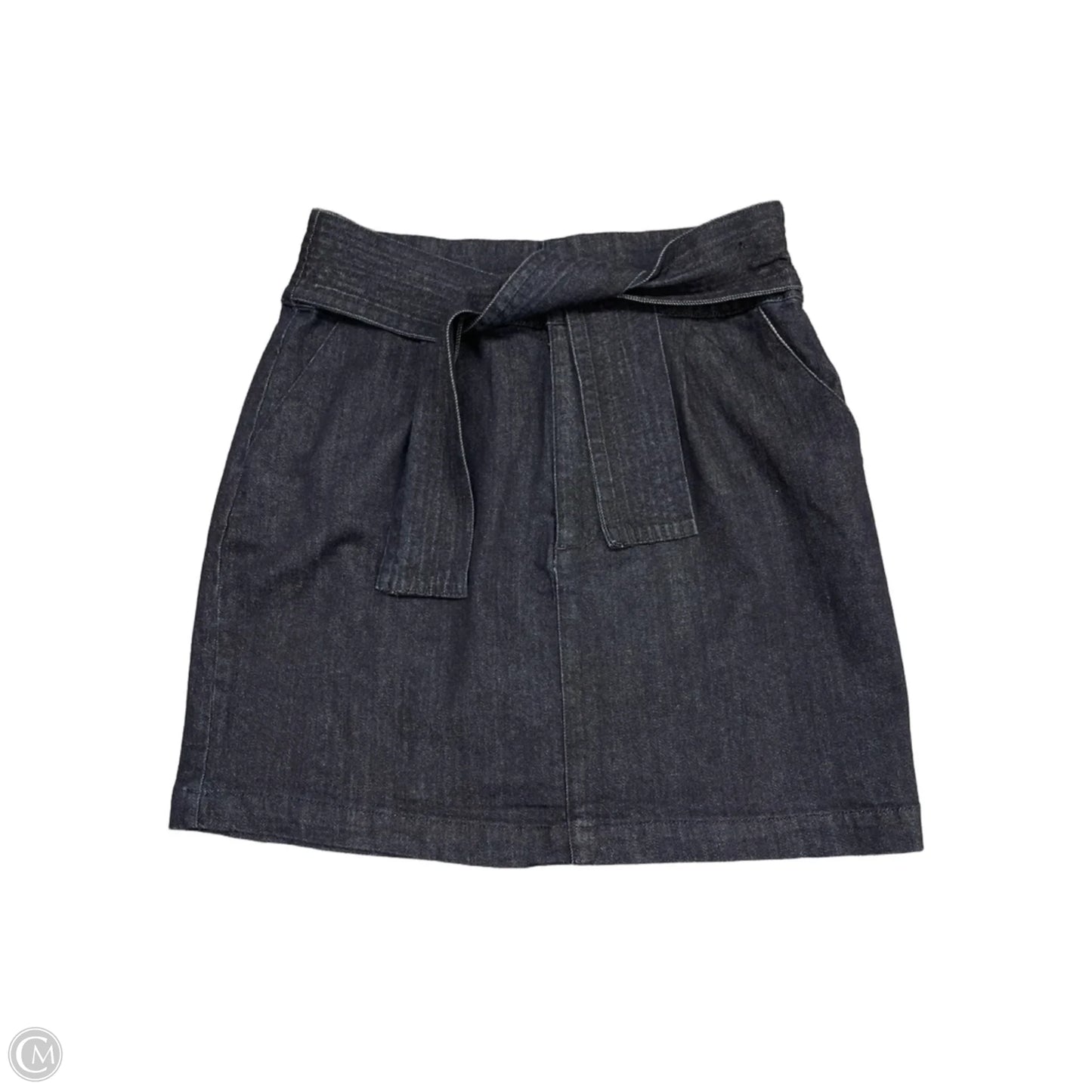 Skirt Mini & Short By Chelsea And Violet In Blue Denim, Size: L
