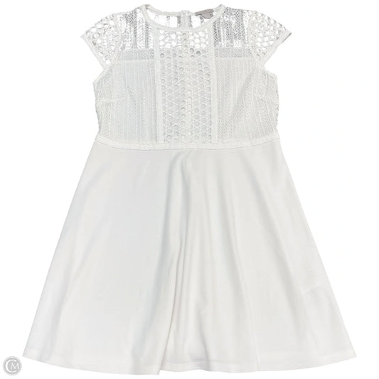 Dress Casual Short By H&m In White, Size: L