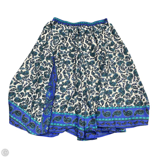 Skirt Midi By Clothes Mentor In Blue, Size: M