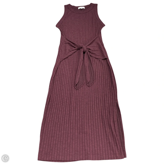Dress Casual Midi By Michael Stars In Purple, Size: M