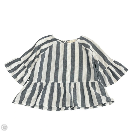 Top Short Sleeve By Altard State In Striped Pattern, Size: S