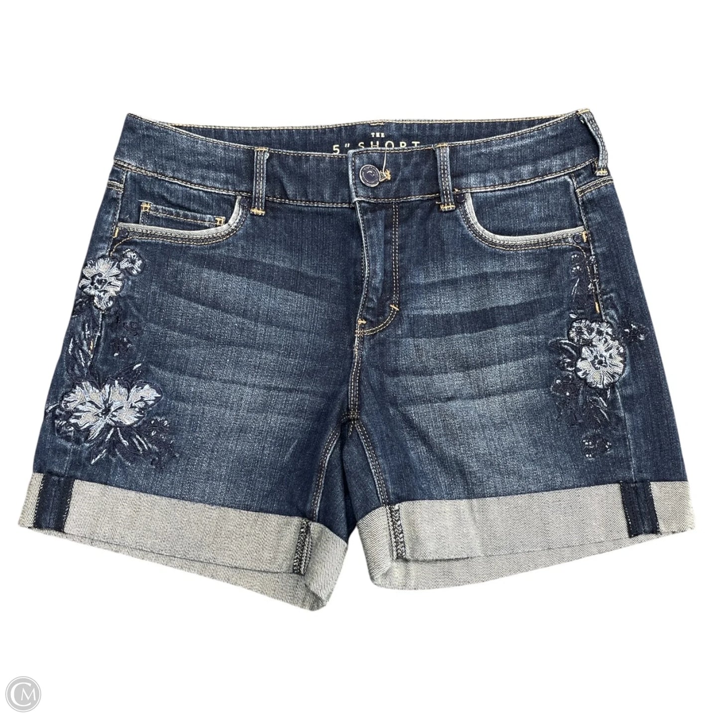 Shorts By Loft In Blue Denim, Size: 0