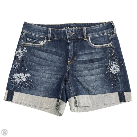 Shorts By Loft In Blue Denim, Size: 0
