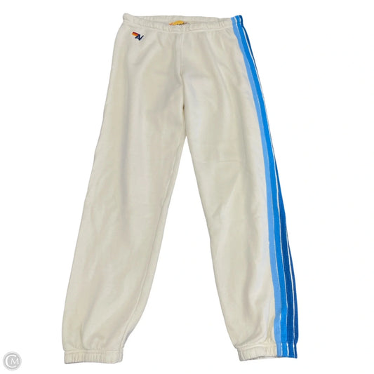 Pants Lounge By Cma In Blue & Cream, Size: L