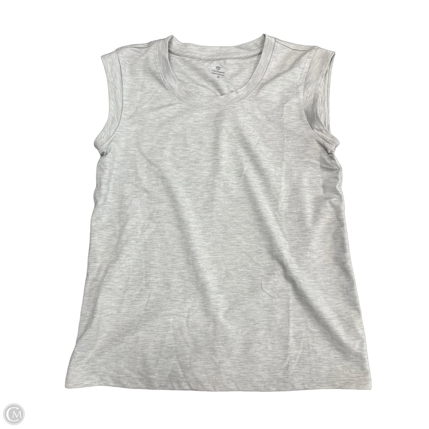 Top Sleeveless Basic By Talbots In Grey, Size: S