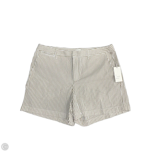 Shorts By A New Day In Tan & White, Size: 14