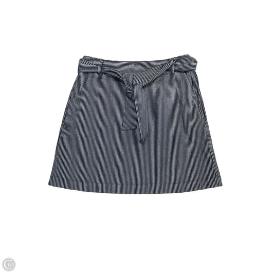 Skirt Mini & Short By Loft In Blue Denim, Size: 8