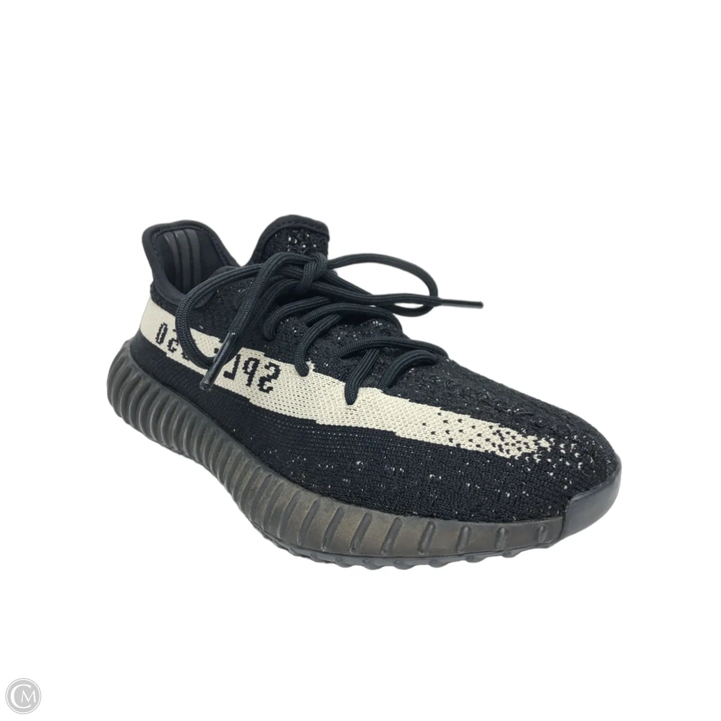 Shoes Luxury Designer By Yeezy In Black, Size: 6.5