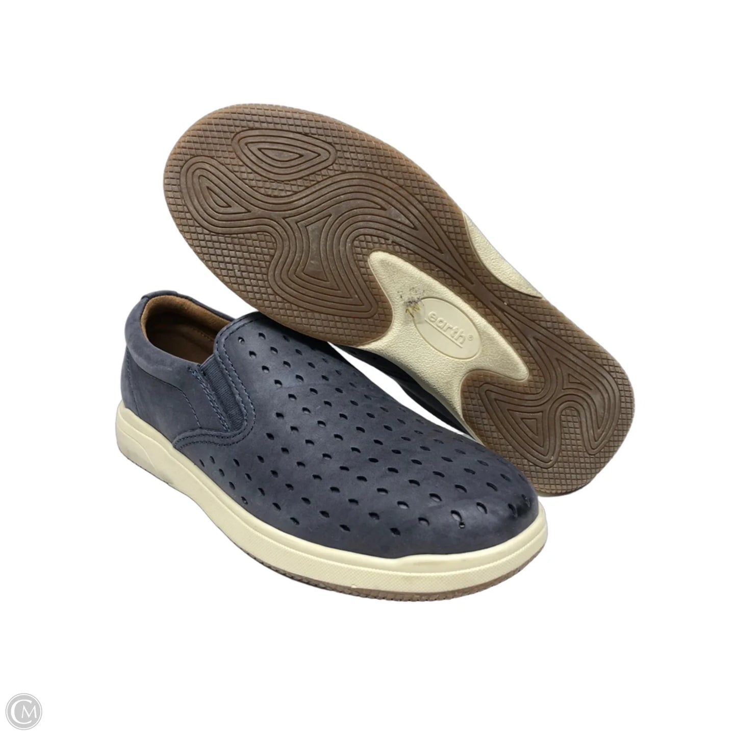Shoes Flats By Earth In Blue, Size: 7