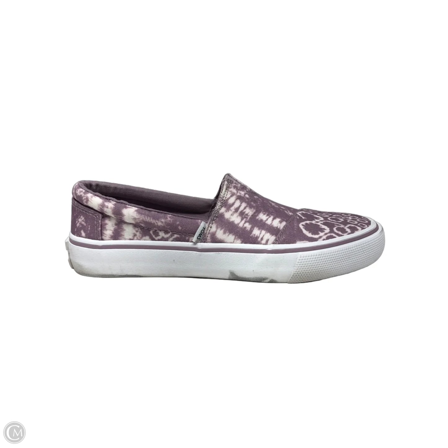 Shoes Sneakers By Toms In Purple, Size: 6.5