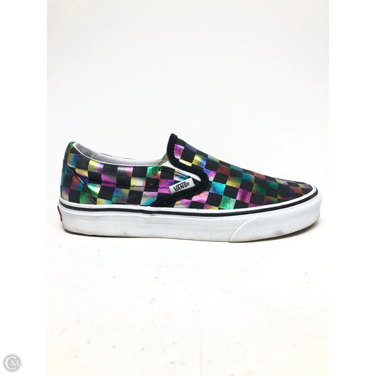 Shoes Sneakers By Vans In Multi-colored, Size: 7