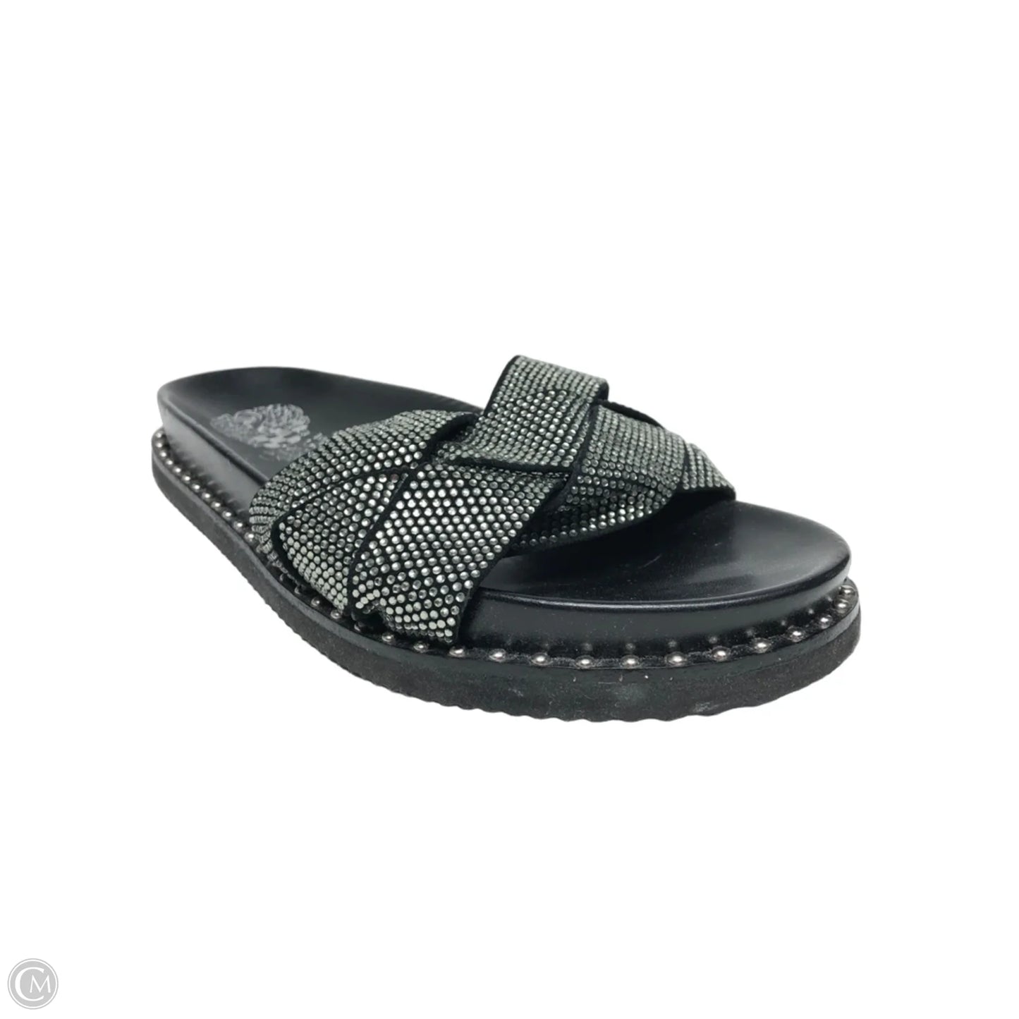 Sandals Flats By Vince Camuto In Black, Size: 6.5