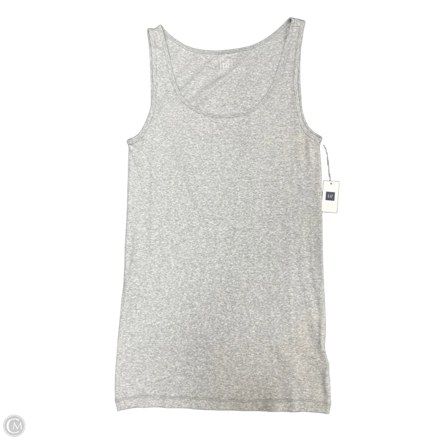 Tank Top By Gap In Grey, Size: L