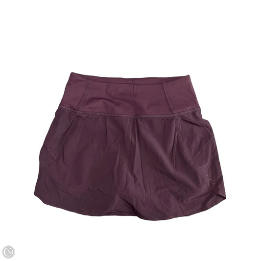 Athletic Skort By Athleta In Purple, Size: Xxs