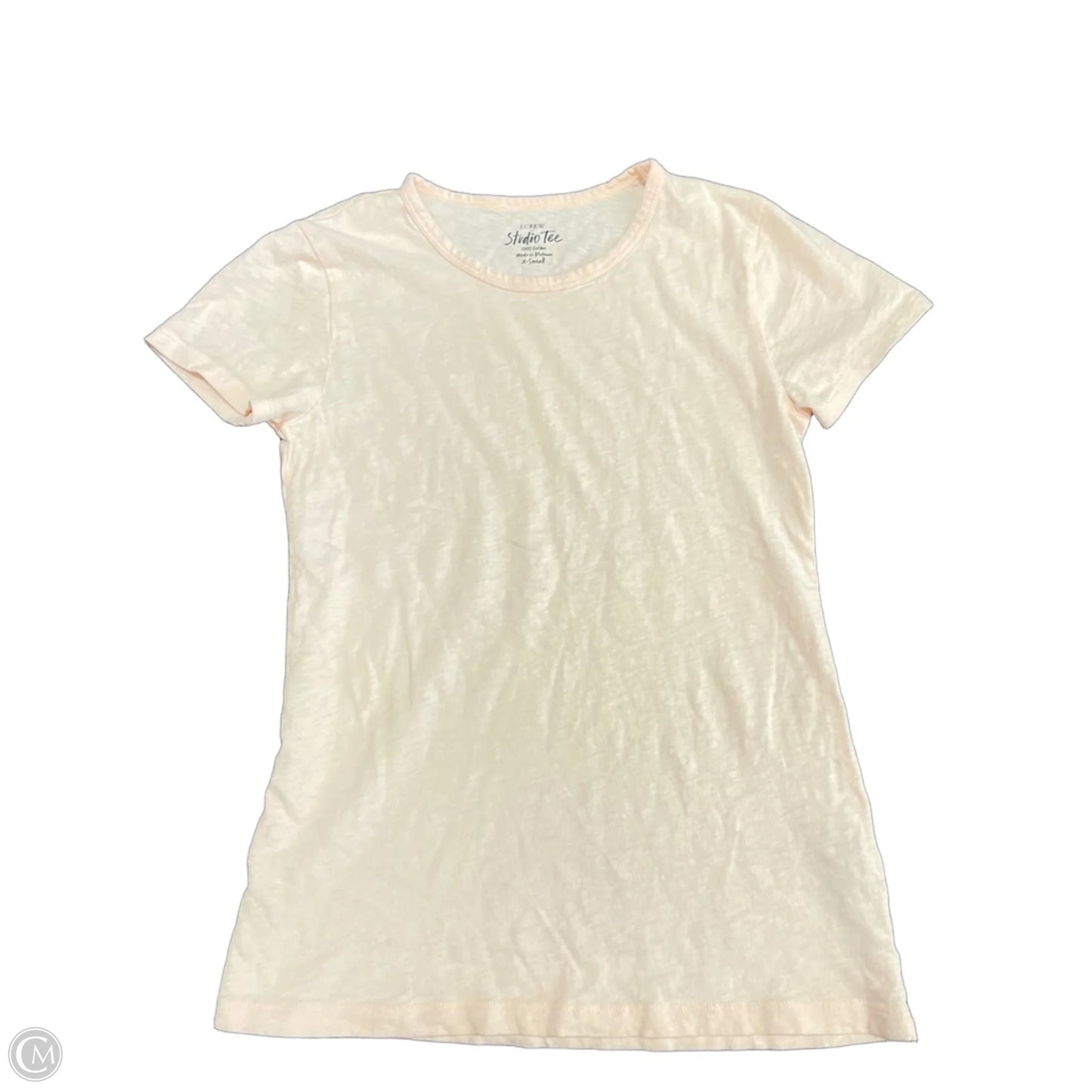 Top Short Sleeve Basic By J. Crew In Pink, Size: Xs