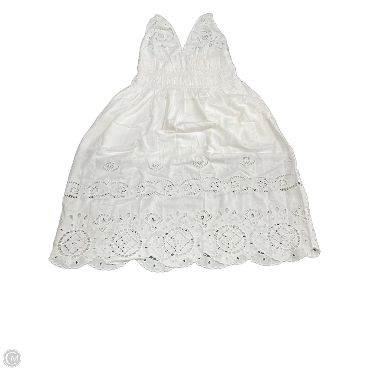 Dress Casual Midi By Future Collective In White, Size: Xxl