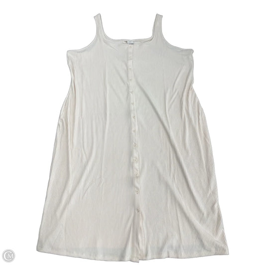 Dress Casual Midi By A New Day In Beige, Size: 4x