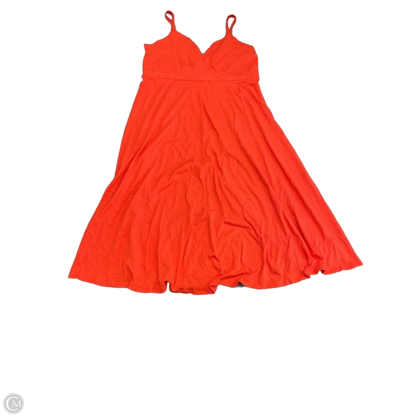 Dress Casual Midi By Clothes Mentor In Red, Size: Xxl
