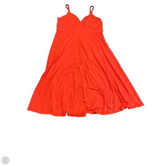 Dress Casual Midi By Clothes Mentor In Red, Size: Xxl