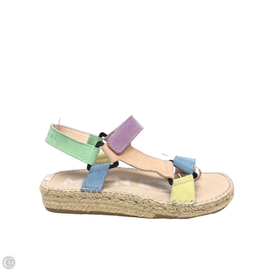 Sandals Flats By Cmb In Multi-colored, Size: 8.5