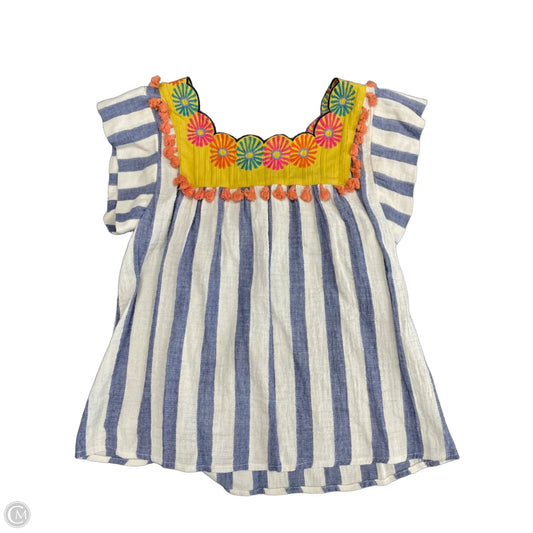 Blouse Short Sleeve By Thml In Multi-colored, Size: M
