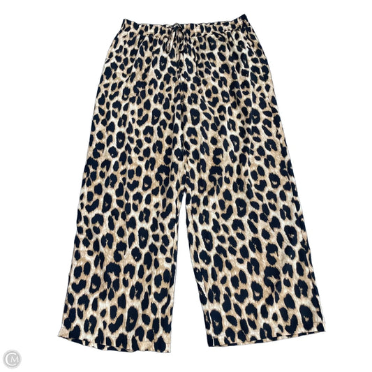 Pants Other By Clothes Mentor In Leopard Print, Size: 2x