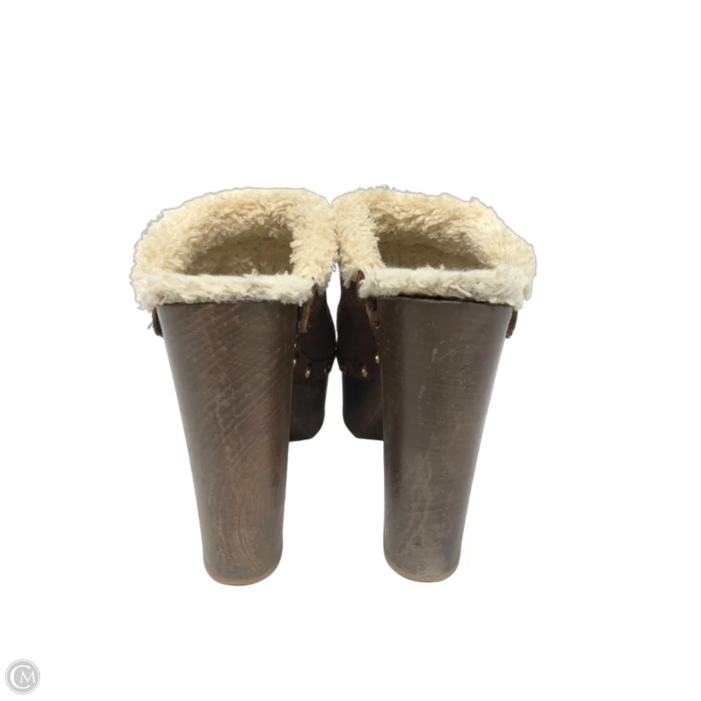 Shoes Luxury Designer By Dolce And Gabbana In Brown, Size: 8.5