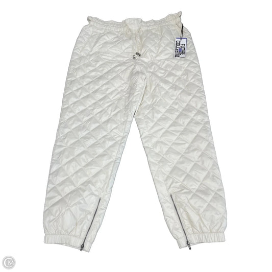 Pants Joggers By Future Collective In Beige, Size: Xl