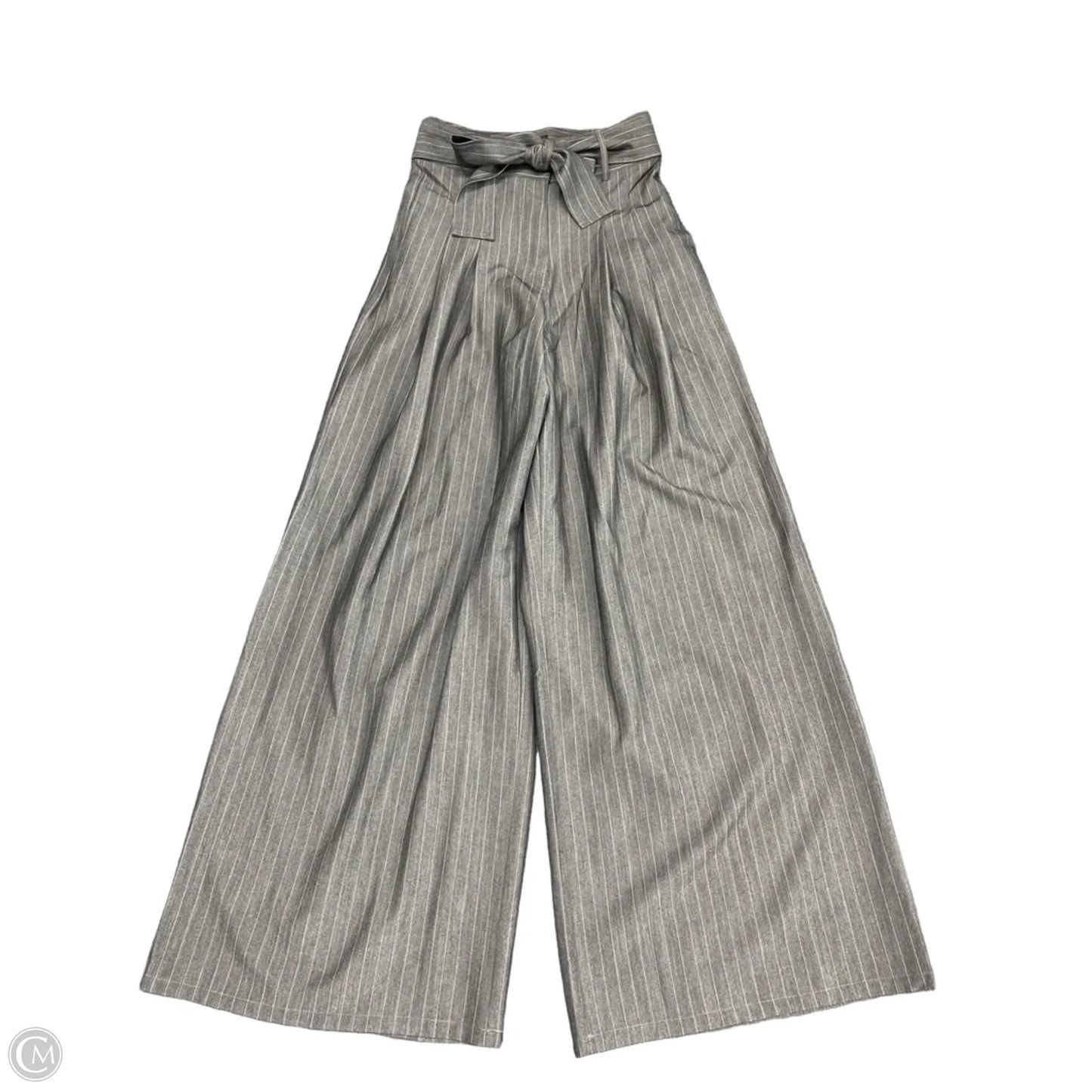 Pants Wide Leg By Gracia In Grey, Size: S