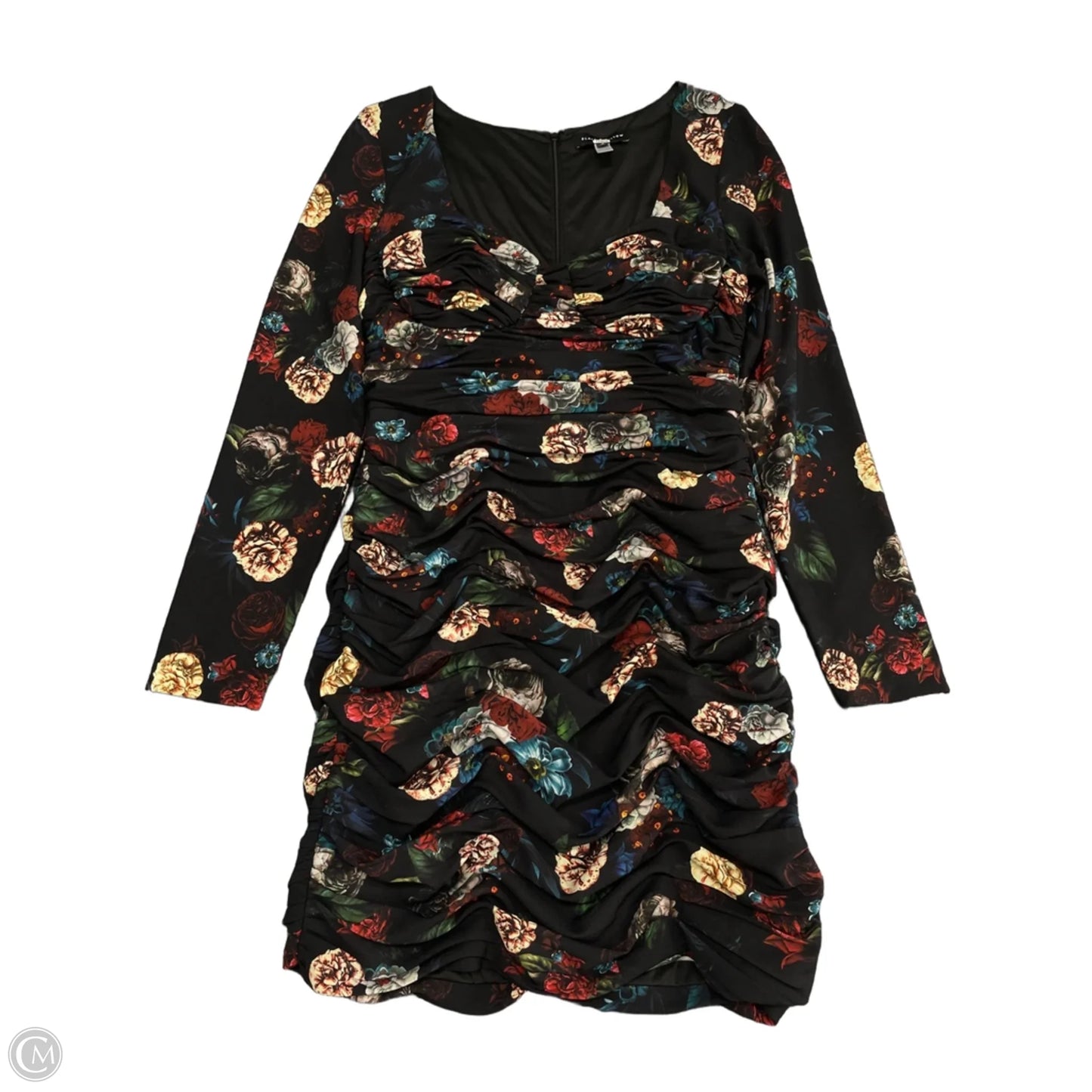 Dress Casual Short By Cmb In Floral Print, Size: 4