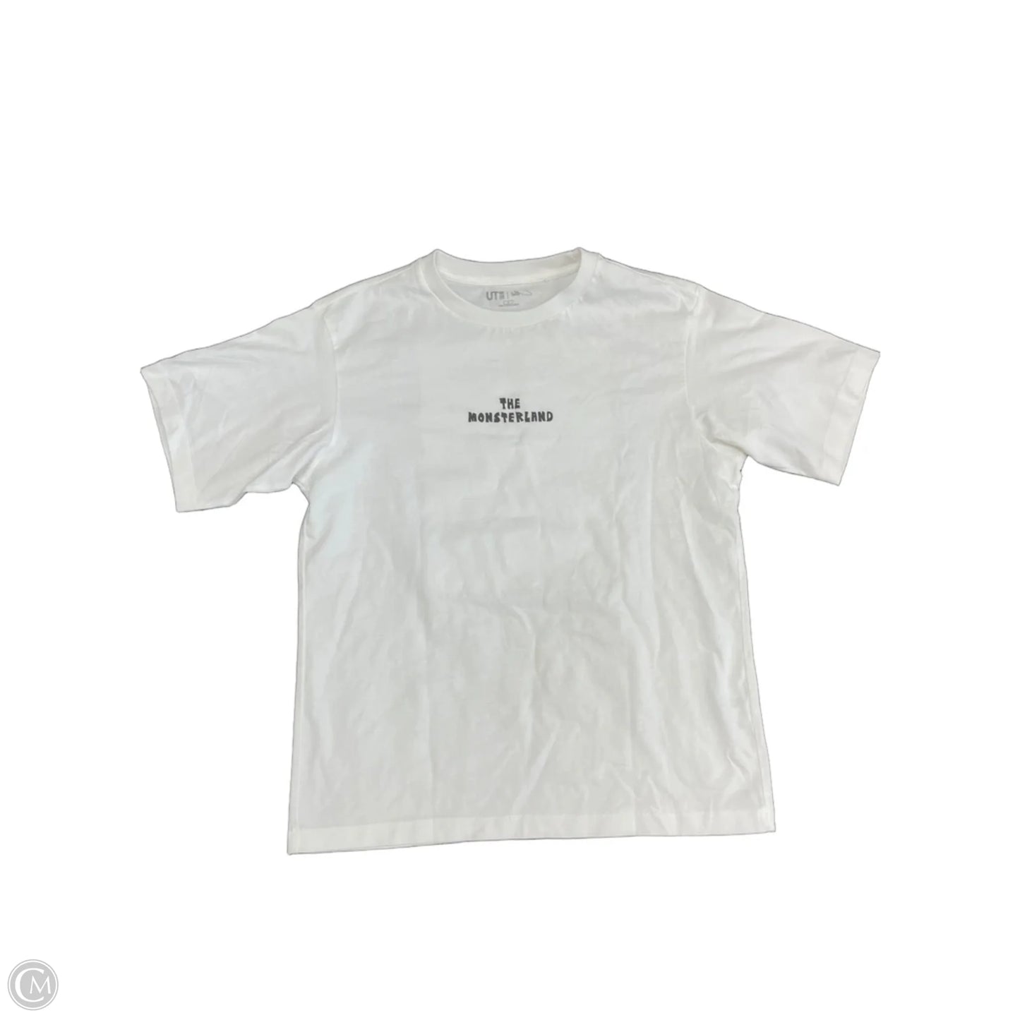Top Short Sleeve Basic By Uniqlo In White, Size: S