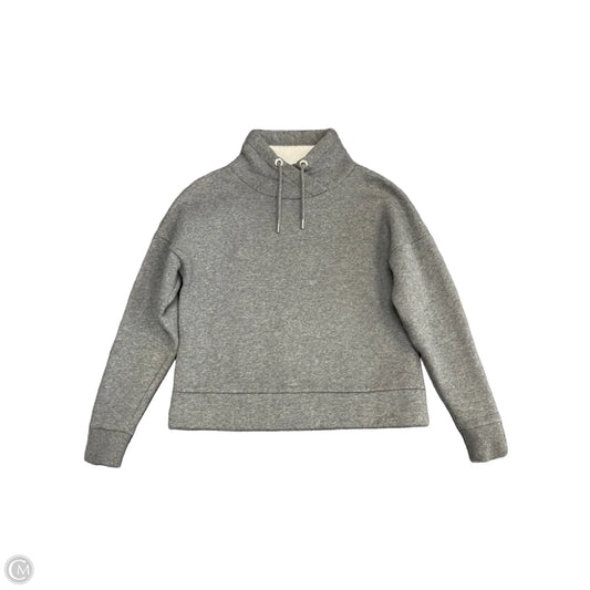 Sweatshirt Collar By Banana Republic In Grey, Size: S